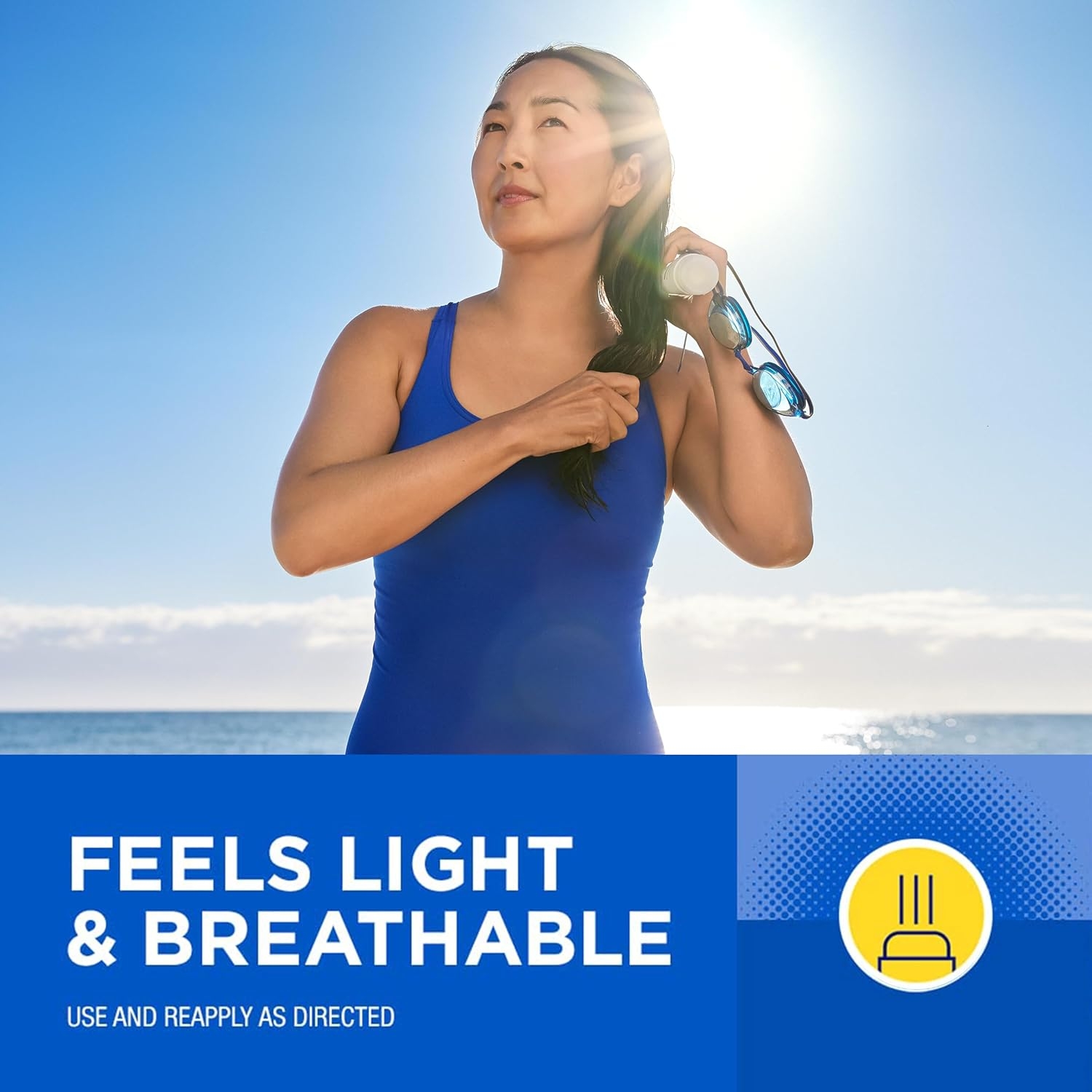 Coppertone Sport SPF 50 Sunscreen Stick, 1.5 Oz | Travel Size, Sunscreen for Face and Body - Image 5