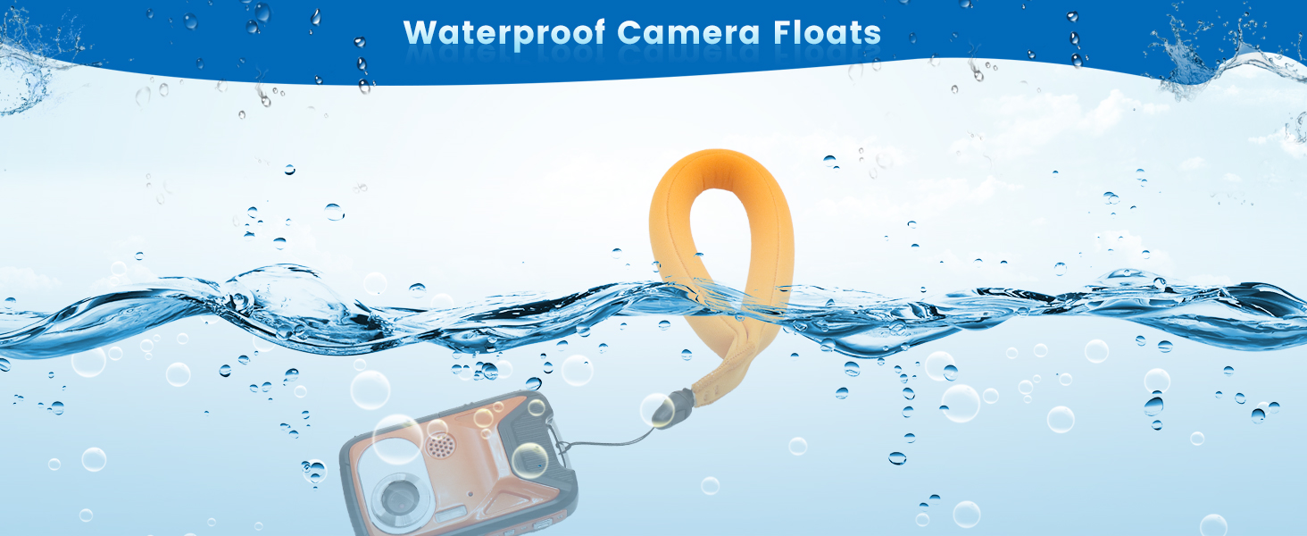 waterproof camera floats